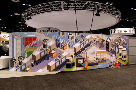 Back Wall Conair Mural