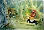 Snow White children's illustration by Carol Newsom.