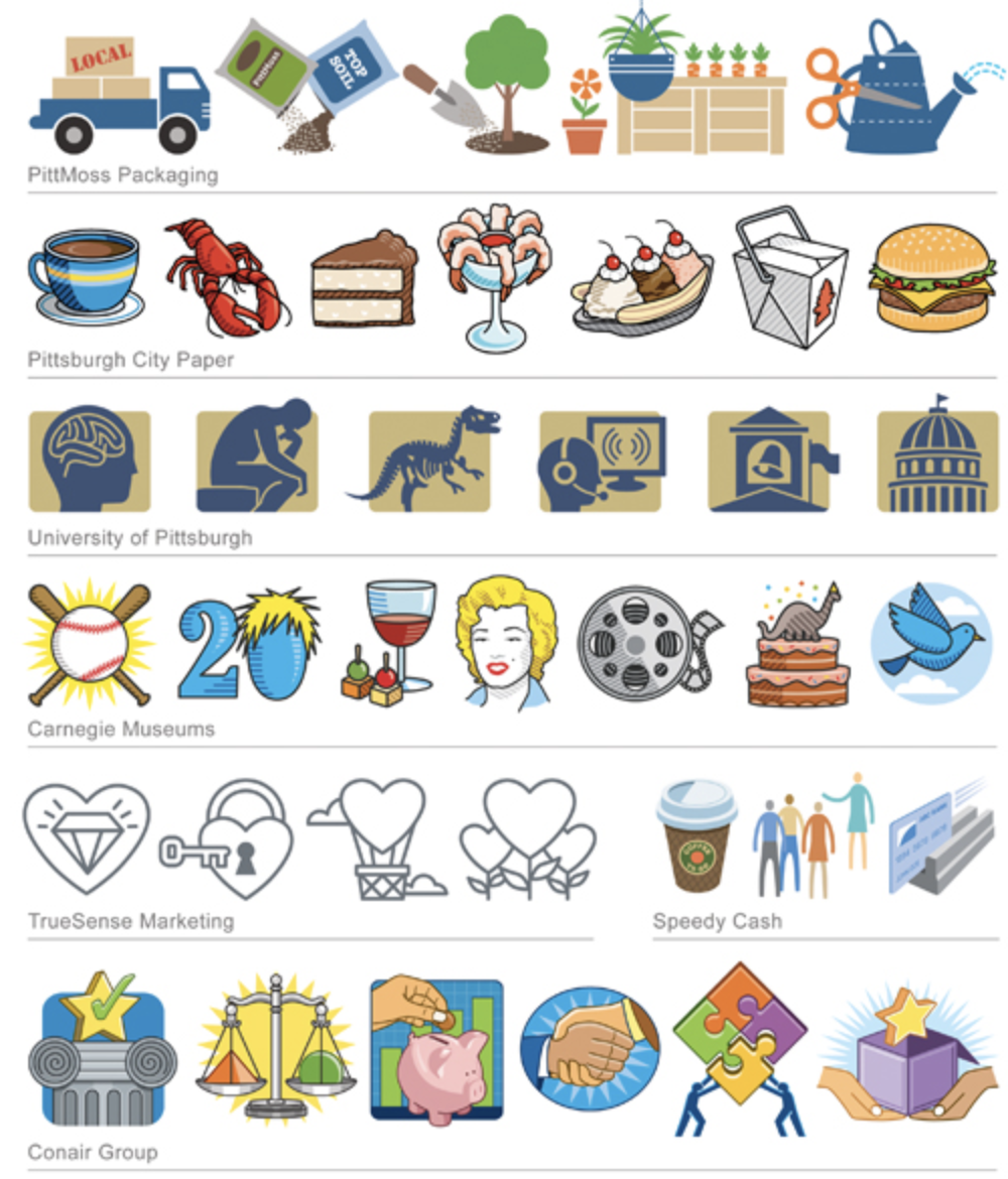 Icons Illustrations by Ron Magnes – Cliff Knecht Artist Representative